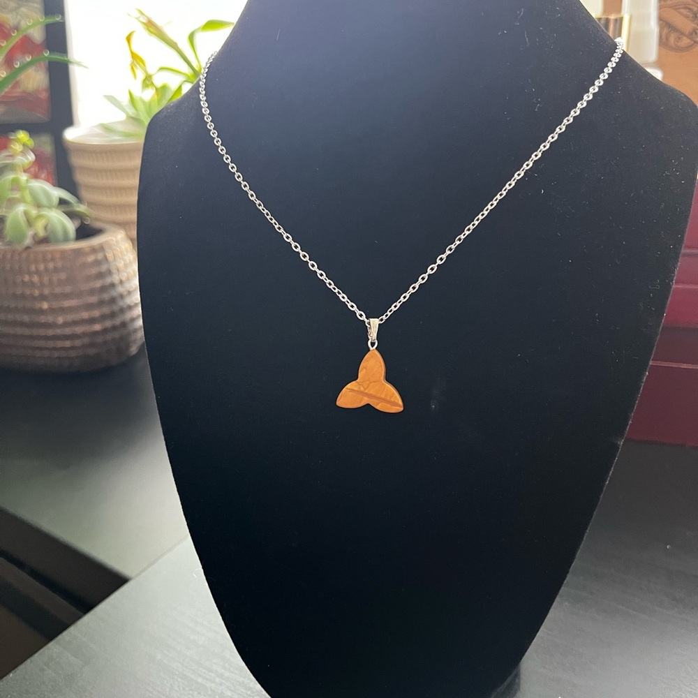 Stone Celtic necklace